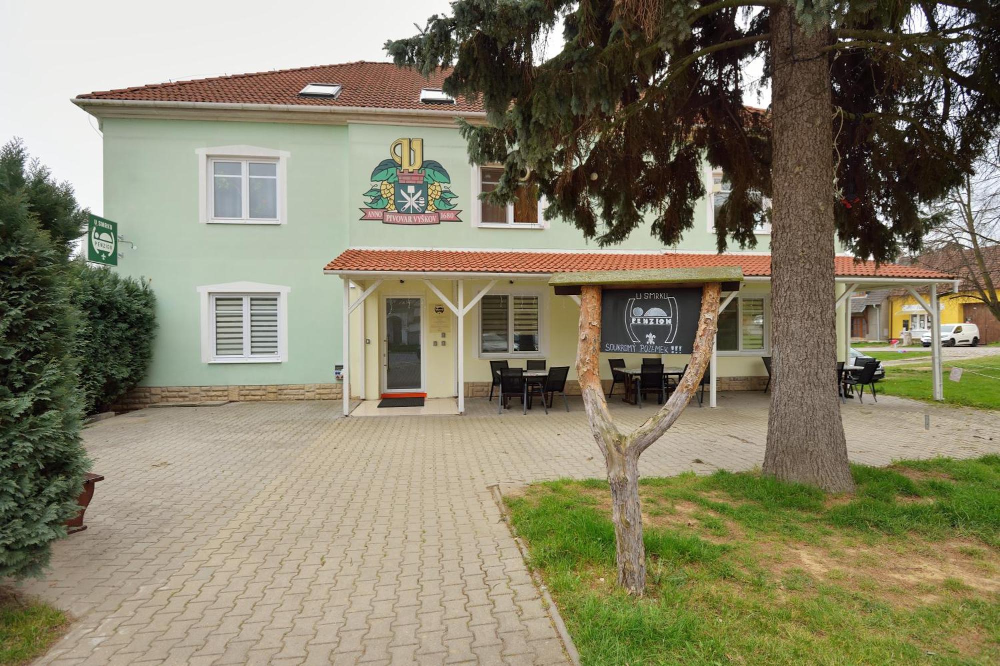 Penzion U Smrku Lulec Экстерьер фото
